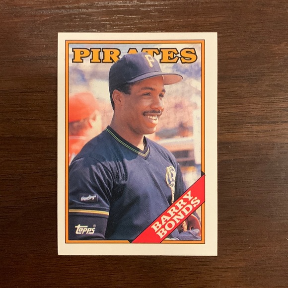 Barry Bonds 1988 Topps Baseball Base Card #450 - Picture 1 of 2